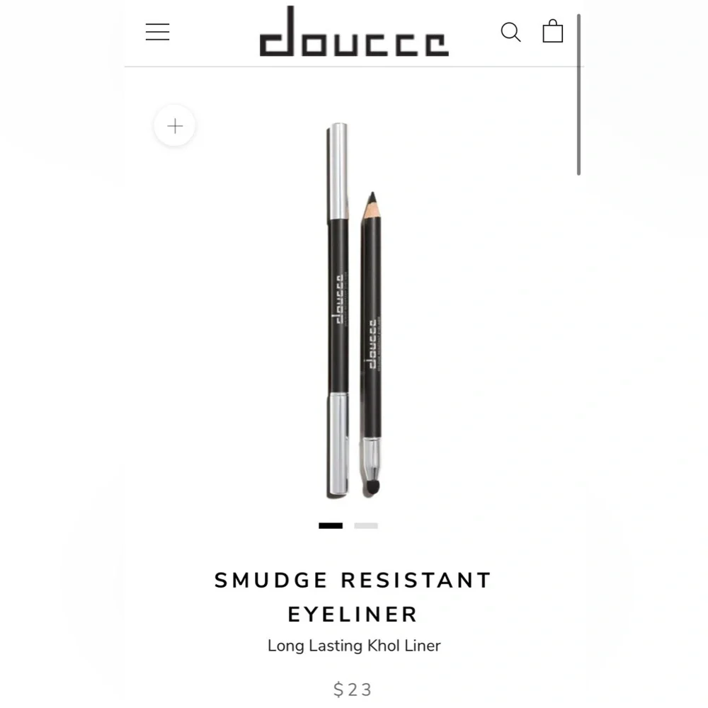 Doucce Black Smudge-Resistant Eyeliner